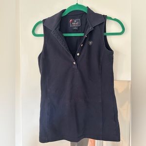 Sleeveless riding polo Ariat small